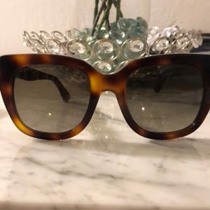 Authentic Gucci Tortoise Color Sunglasses